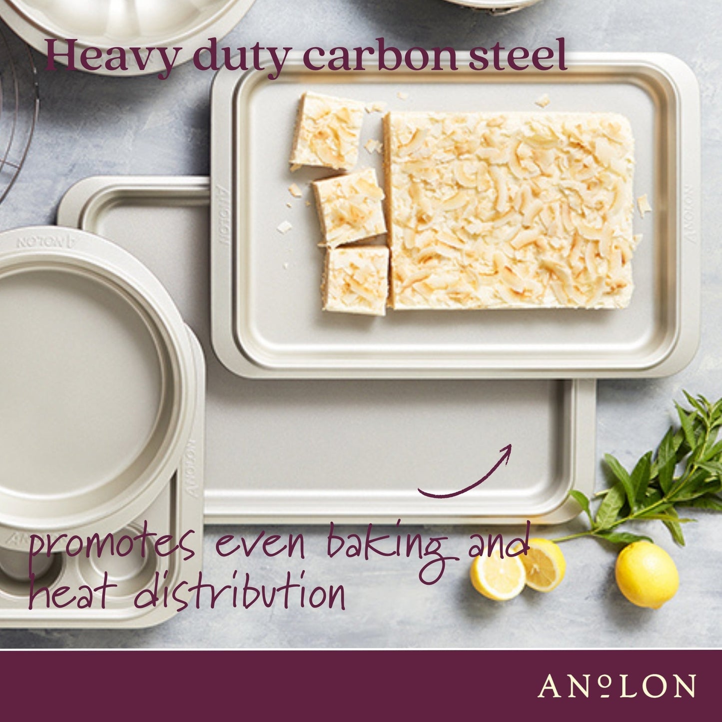 Anolon Ceramic Reinforced Medium Baking Tray 25cm x 38cm