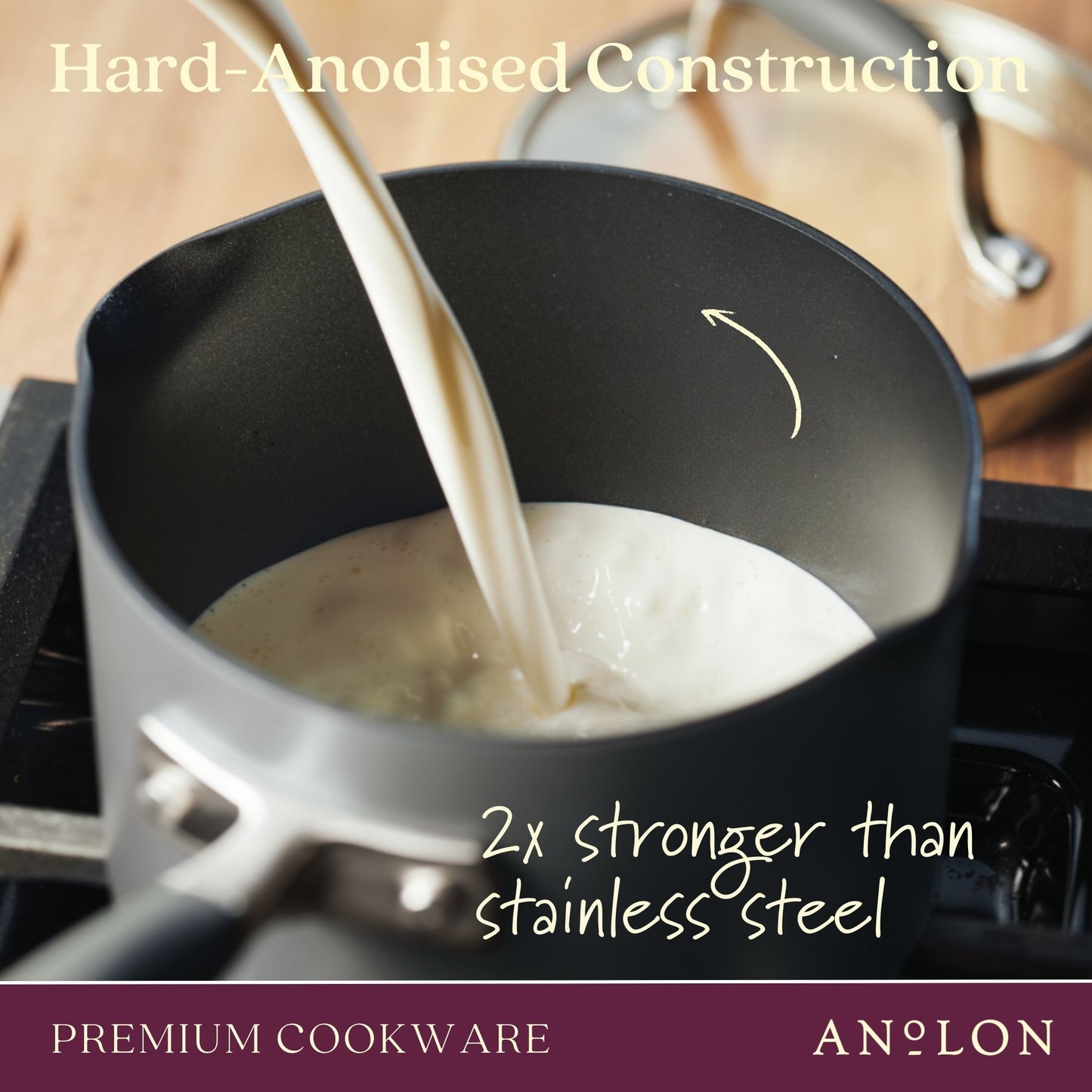 Anolon Professional Nonstick Milkpan 14cm/0.9L