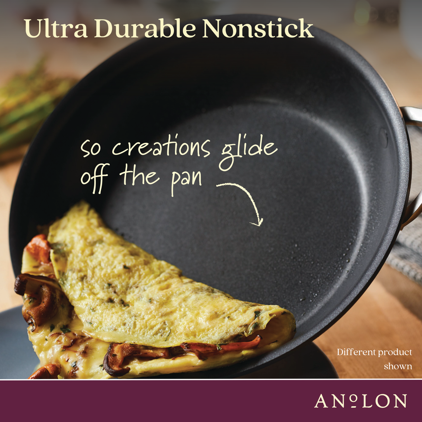 Anolon Endurance+ Nonstick Induction Covered Casserole 30cm/7.1L