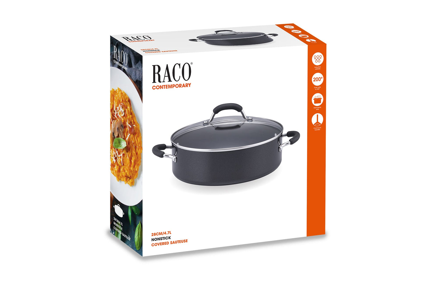 RACO Contemporary Nonstick Induction 28cm/4.7L Covered Sauteuse