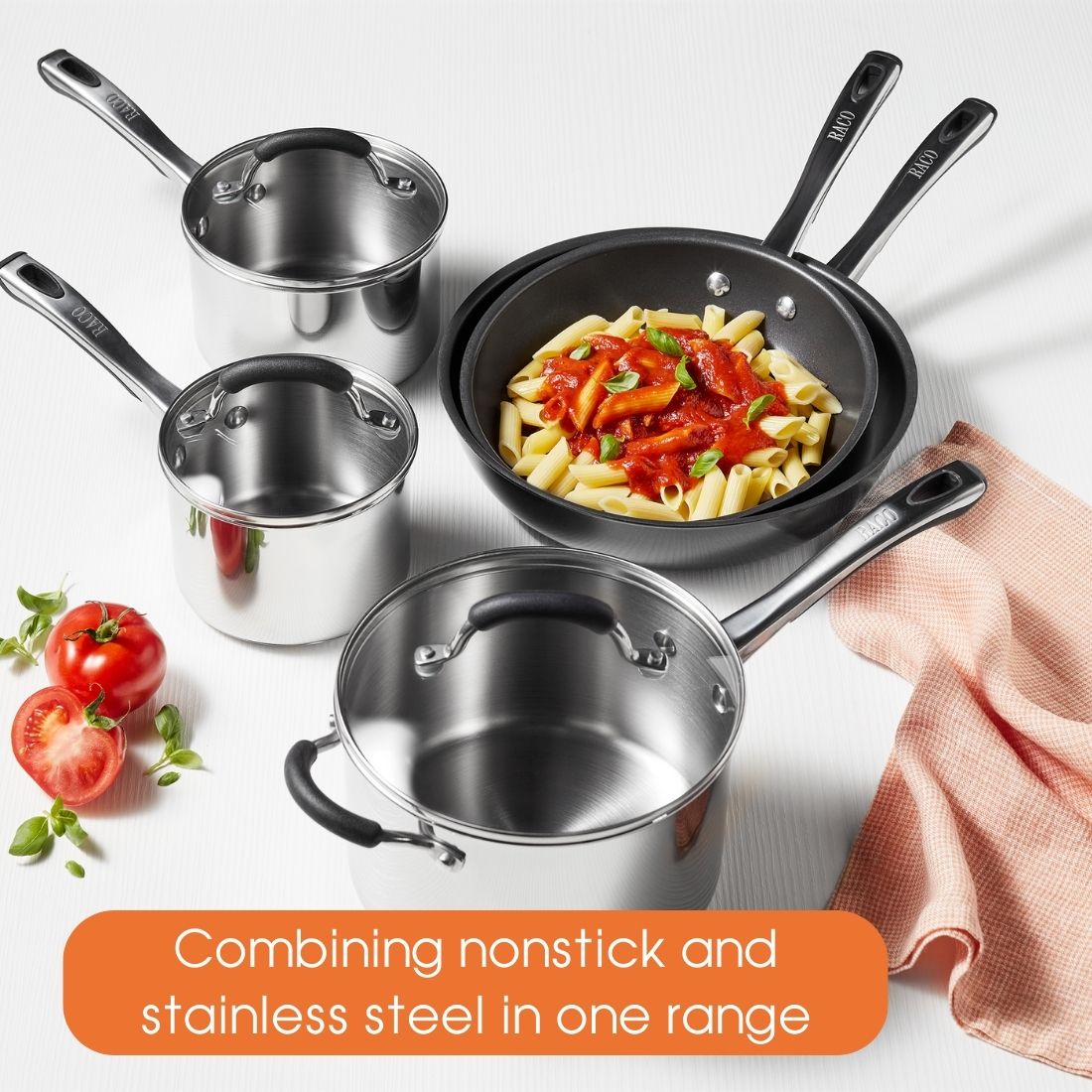 RACO Contemporary Nonstick Induction 32cm/5.2L Covered Risotto