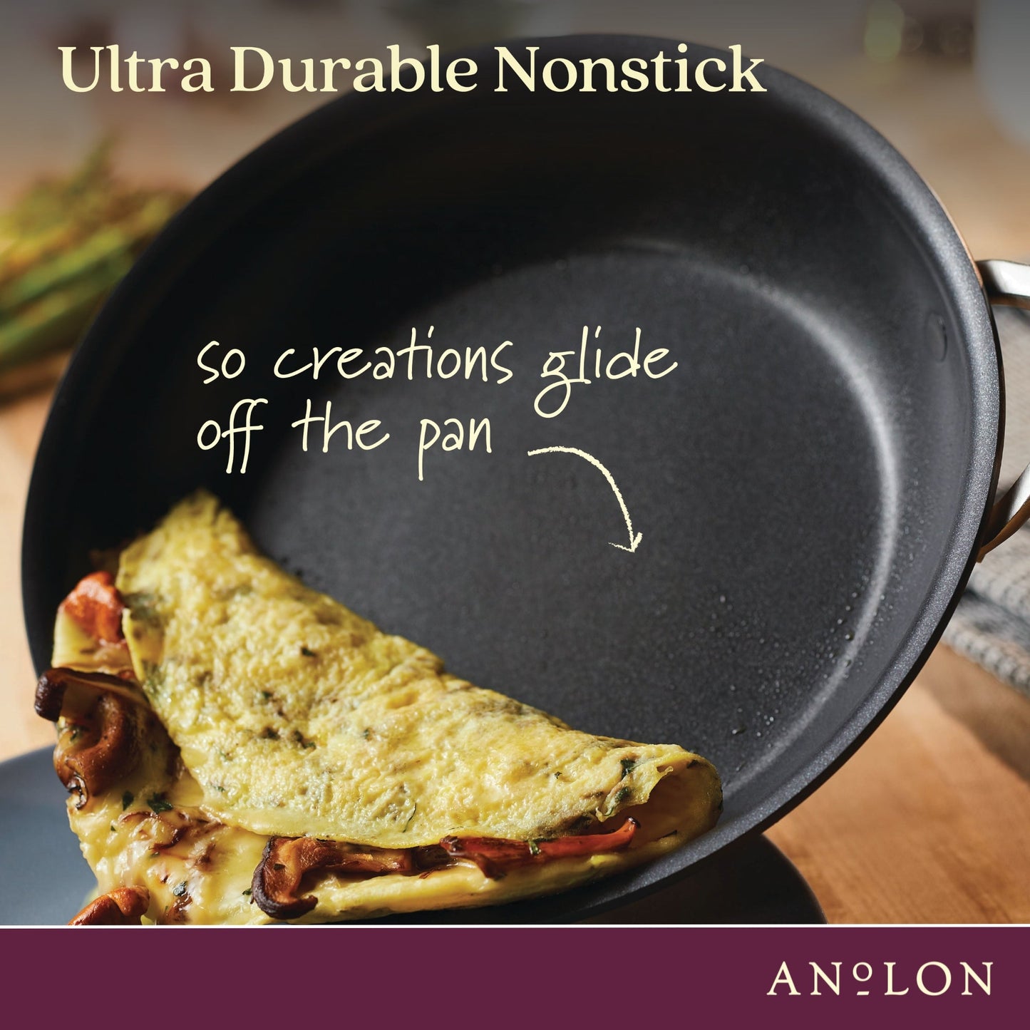 Anolon Endurance+ Nonstick Induction 6 Piece Cookware Set