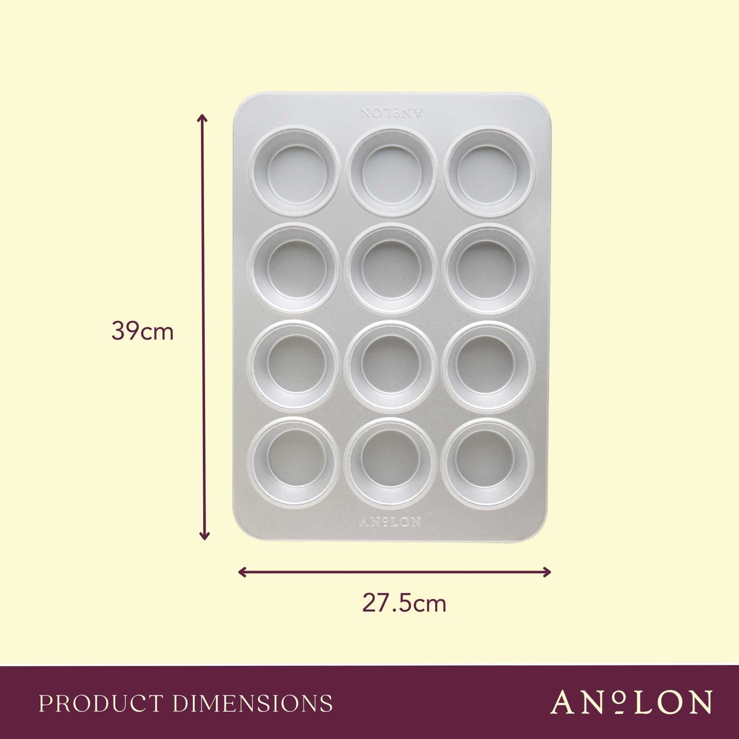 Anolon Pro-Bake Muffin Pan 12 Cup