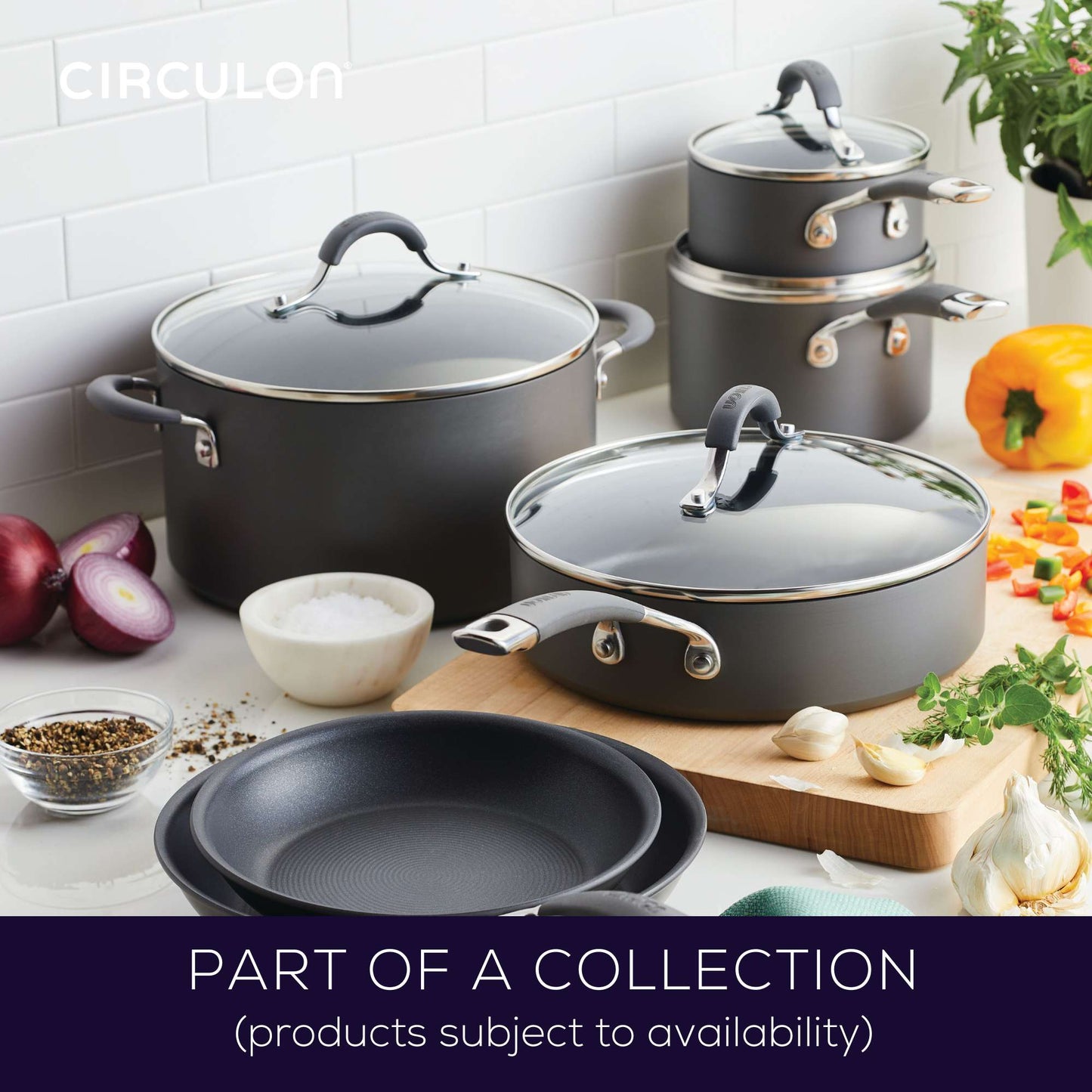 Circulon Radiance Nonstick 10 Piece Cookware Set