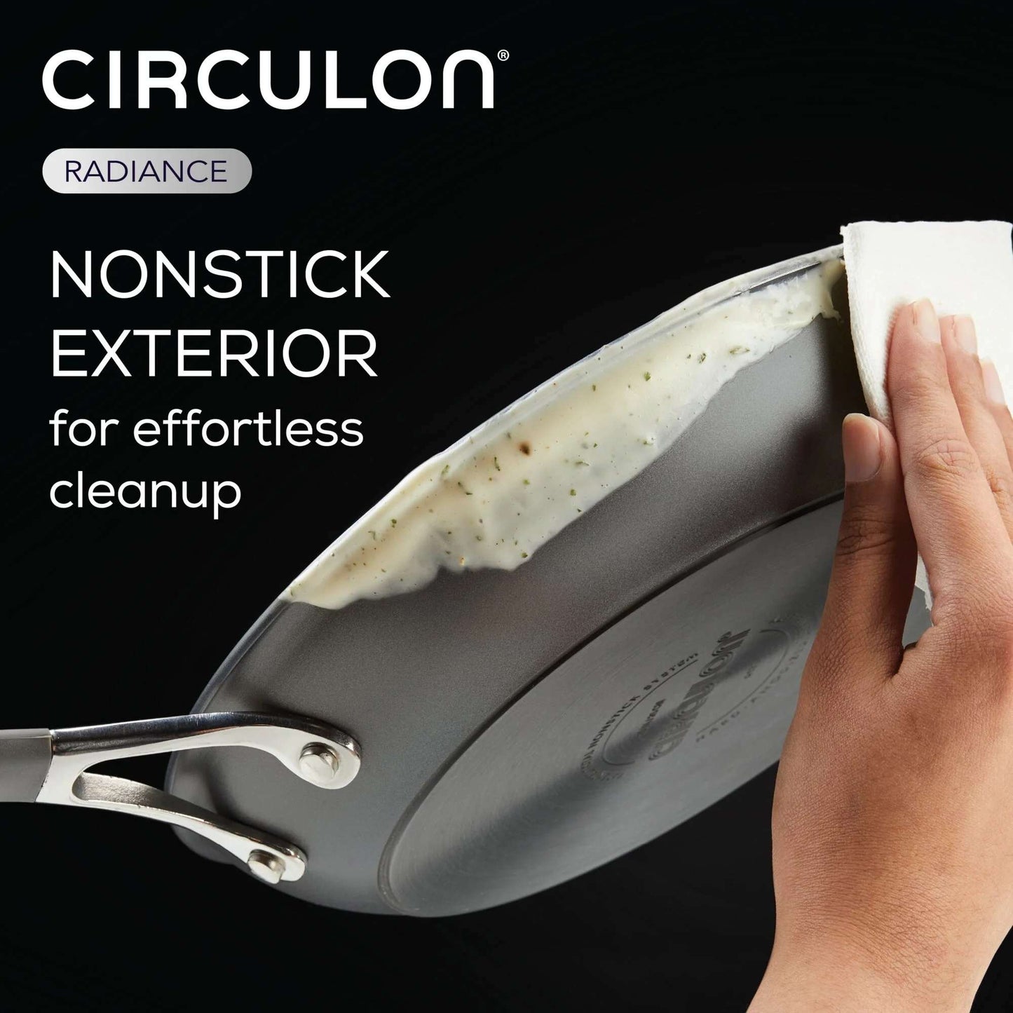 Circulon Radiance Nonstick Induction Skillet Twin Pack 22/25cm