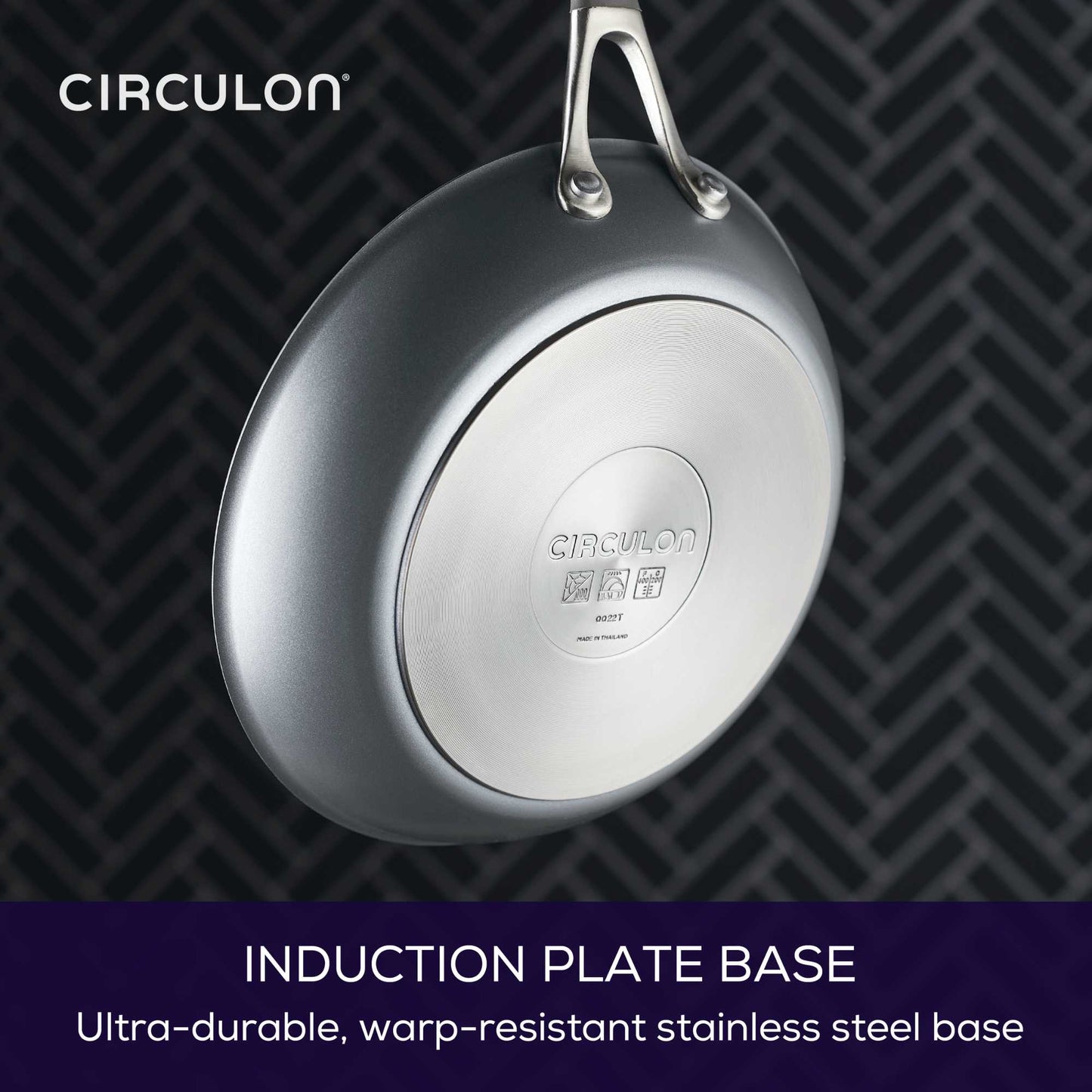 Circulon ScratchDefense A1 Nonstick Induction Skillet  21.5cm & Casserole 28.5cm